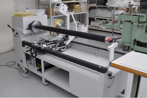 円筒切りスリッター＿RC-12紙管サイズ：3インチ有効幅：1200